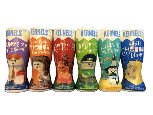 Kerne Popcorn Gewürz - Kanadisches Konvolut, 6 Geschmacksrichtungen! - Bild 2 von 5