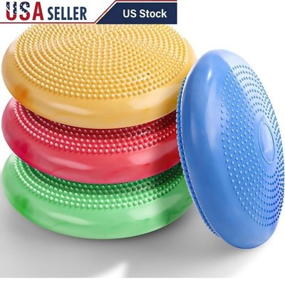 Wobble Cushion Balance Disc Set Kids Sensory Sitting Posture Therapy Exercise US