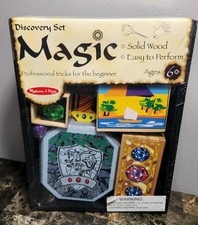 New Melissa Doug Discovery Set Magic Solid Wood Ages 6