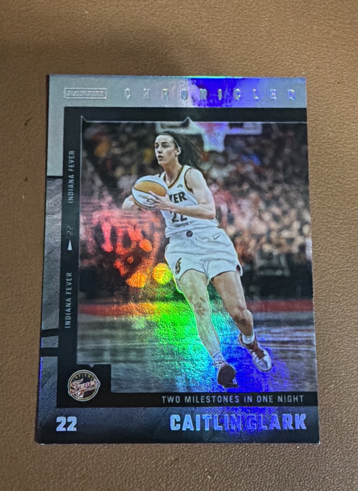 2025 Panini Caitlin Clark Chronicled - WNBA Caitlin Clark #3 Holo