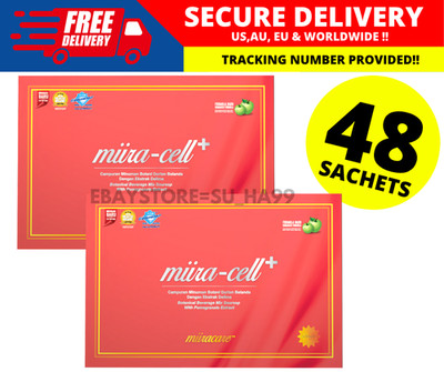 Miira-cell+ plus by Revoobit International 48 Sachet Stem Cell Nutrition (2 Box)