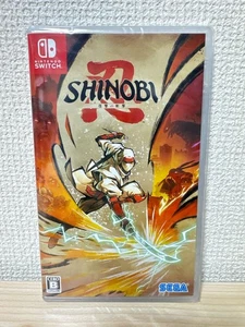 Interrupteur Nintendo SHINOBI Art of Vengeance Jeu vidéo Non ouvert Multilingue SEGA