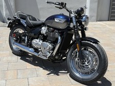 2025 Triumph Bonneville Speedmaster Pacific Blue / Silver Ice 