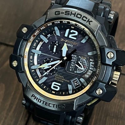 Casio G-Shock Sky Cockpit Solar GPS Funkuhr Gold GPW-1000 aus Japan