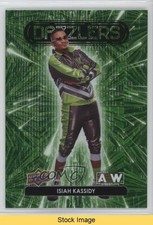 2023 Upper Deck AEW All Elite Wrestling Dazzlers Green Isiah Kassidy READ 0rr0