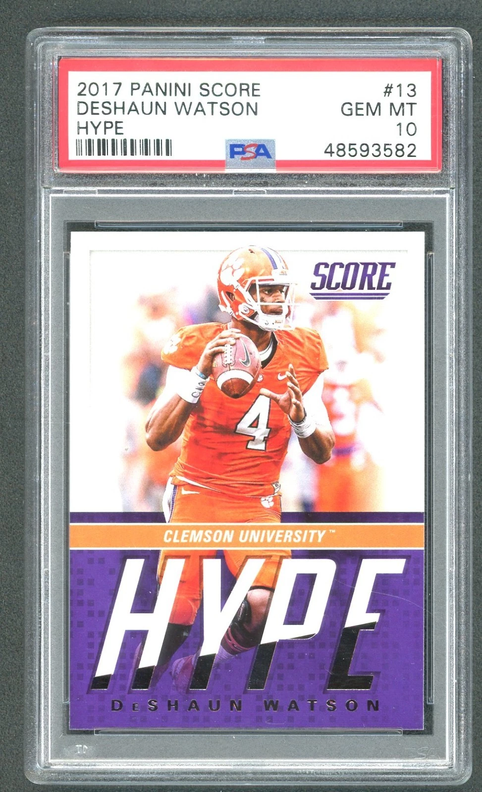 Deshaun Watson Panini Score Hype #13 Base