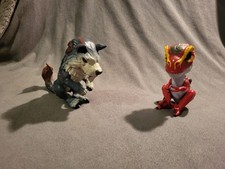 wowwee fingerlings interactive dire wolf Alpha and Rex dino characters