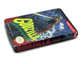 Nintendo NES Godzilla: Monster of Monsters 1989 Tested Works/No Instructions