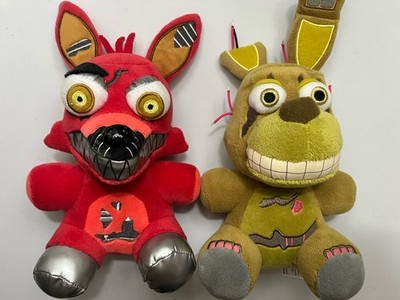 Five Nights At Freddys Plushies Foxy & Springtrap 8'' Stuffed Toys FNaF Funko