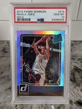 2015-16 Nikola Jokic Donruss Holo PSA 10 Rookie Card Pop 9
