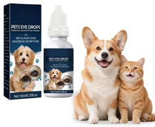 Eye Drops for Pets Bacterial,Viral and Fungal & Infections Dog Cat Treatment US