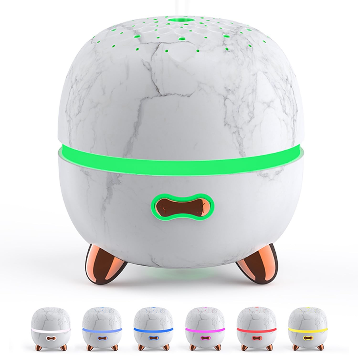 Compact 120ml Ultrasonic Essential Oil Diffuser for Aromatherapy