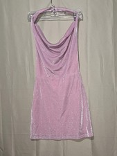 LELIS Pink Mini Dress, Size Small