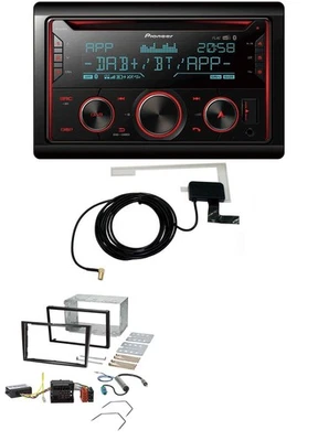 Pioneer 2DIN CAN-Bus DAB USB CD Bluetooth Autoradio für Opel Astra Zafira Corsa - Bild 1 von 4