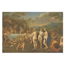 Vlies Tapete für Raumgestaltung Figuren Der Antiken Mythologie Feiern Harmonie