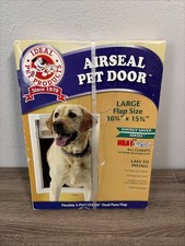 Ideal Pet Products Air Seal Pet Door With XL Flap - White
