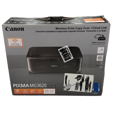 Canon PIXMA MG3620 Wireless All-In-One Color Inkjet Printer Scan/Copy READ