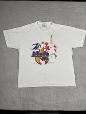 Vintage 1996 Atlanta Olympic Games Graphic T Shirt, XL, Motorola, Made in USA