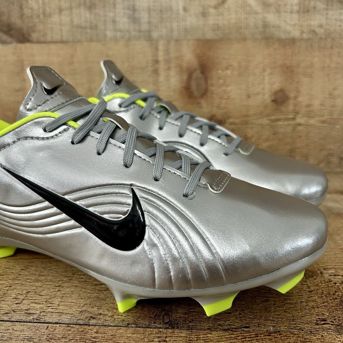 Nike Mercurial Vapor 1 RGN SE FG 'Chrome Lime' R9 Men's Size 5