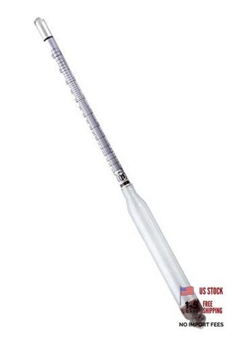 Name Hydrometer Alcohol 0-200 Proof and Tralle Hydrometer, 1 Count (Pack of 1)
