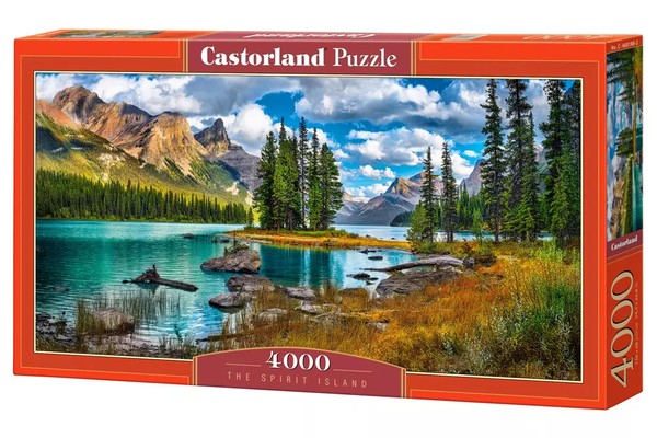 Puzzle 4000 ElementóW. The Spirit Island Castorland-image