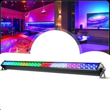 8Pack RGB 252 LED Wall Wash Light Bar DMX512 DJ Disco Party Stage Club Lights