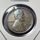 1925-S Lincoln Cent ~ Extremely Fine to AU Condition Rainbow Toning Copper Penny