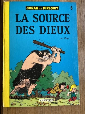 TBE- Rééd 1974 - Johan et Pirlouit - La source des dieux - Photo 1/4