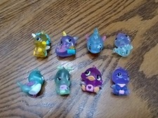 Lot 8 Mini Colleggtibles Hatchimals Figures No Dupes 