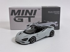 McLaren 750S Spider Cirrus Grey LHD 1:64 Scale Mini GT MGT00973L