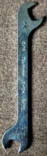 Vintage New Britain 5/16" x 9/32" Angled Ignition Wrench E-124 USA Made