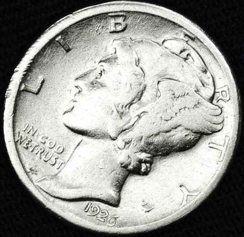 Photo of a 1926-S Mercury Dime from an eBay listing that sold on Jul 17, 2026