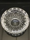 Waterford Crystal Lismore Cigarette Ashtray Trinket Bowl Incense Holder Vtg