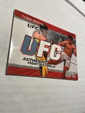 2009 Topps UFC Fight Mat Relic Card of Tyson Griffin FM-TG