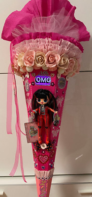 Schultüte 2026 XL Handarbeit Unikat Zuckertüte L.O.L SPICY BABE Ca 115 cm