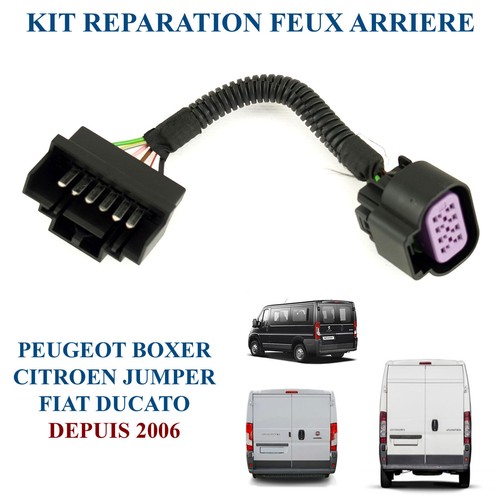 Stecker Elektrisch Reparatur Anschlüsse für Rückleuchten Boxer Jumper Ducato 3 - Bild 2 von 9