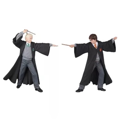 Hallmark Harry Potter and Draco Malfoy The Dueling Club Keepsake Ornament Set 