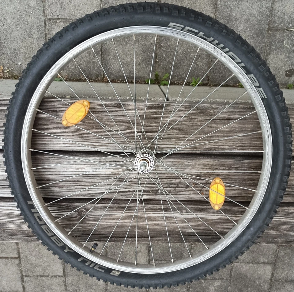 Schwalbe Nobby Nic 26 Zoll TB-Reifen inkl. Felge in gutem Zustand (vorne)