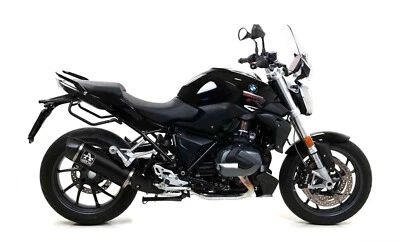 SILENCIEUX ARROW MAXI RACE-TECH NOIR POUR BMW R 1250 R / R 1250 RS 19-22 HOMOLOG - Photo 1/4