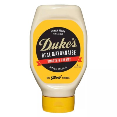 Duke s Real Mayonnaise Squeeze Bottle, 18 Ounce (Pack of 1)