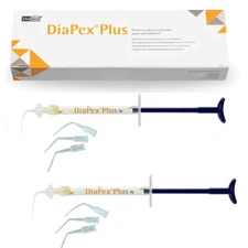 DiaDent Diapex Plus Pemixed Calcium Hydroxide Paste with Iodoform 2 Syr of 2g