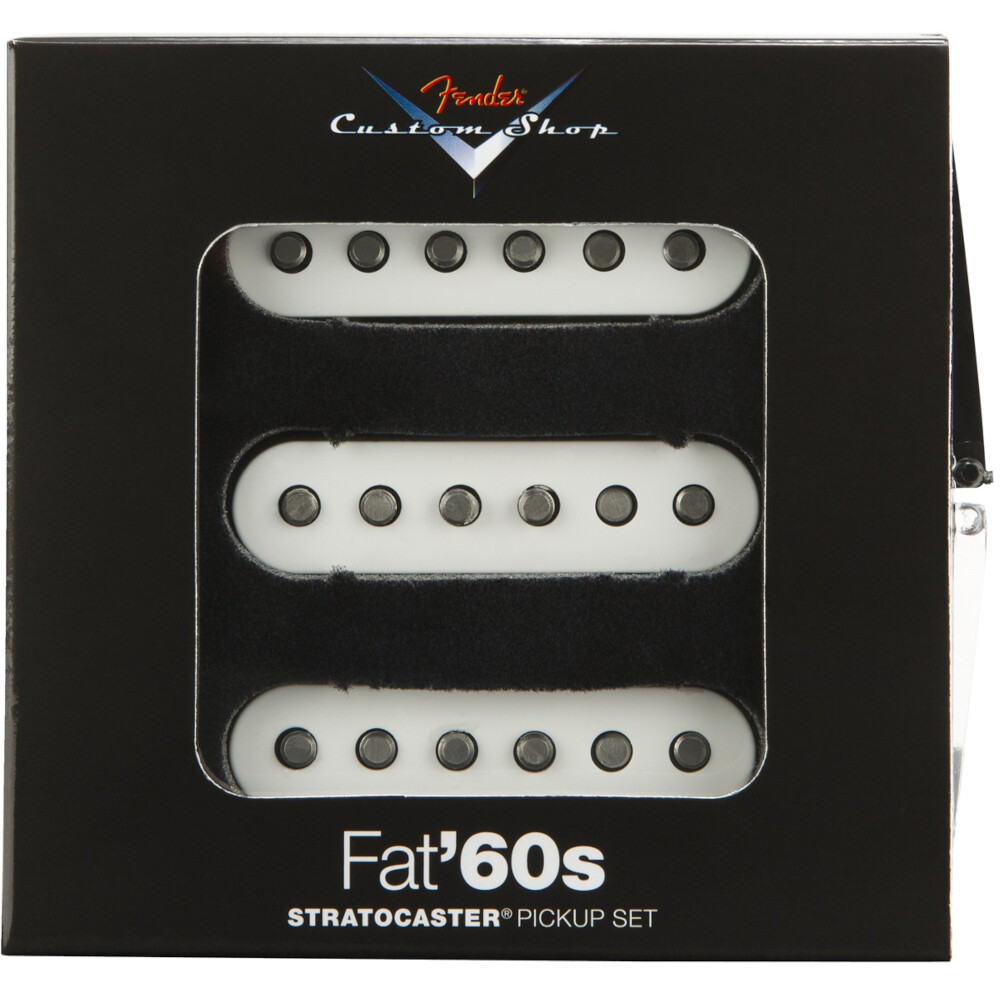 【新品】Fender Custom shop 60s pickup set Fender Custom Shop Fat '60's Stratocaster Single-Coil