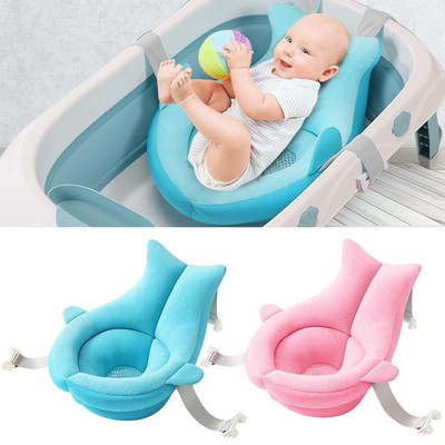 Infant Baby Bath Pad Non Slip Bathtub Mat For Newborn Shower