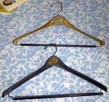 Lot of 2 Vintage Lion Department Store Hangers Toledo Ohio