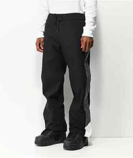 686 Men's WATERPROOF TRACK Pants - Black - Large - NWT