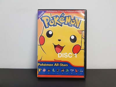 Pokemon All Stars Part 1 Anime Dvd Collection Ebay