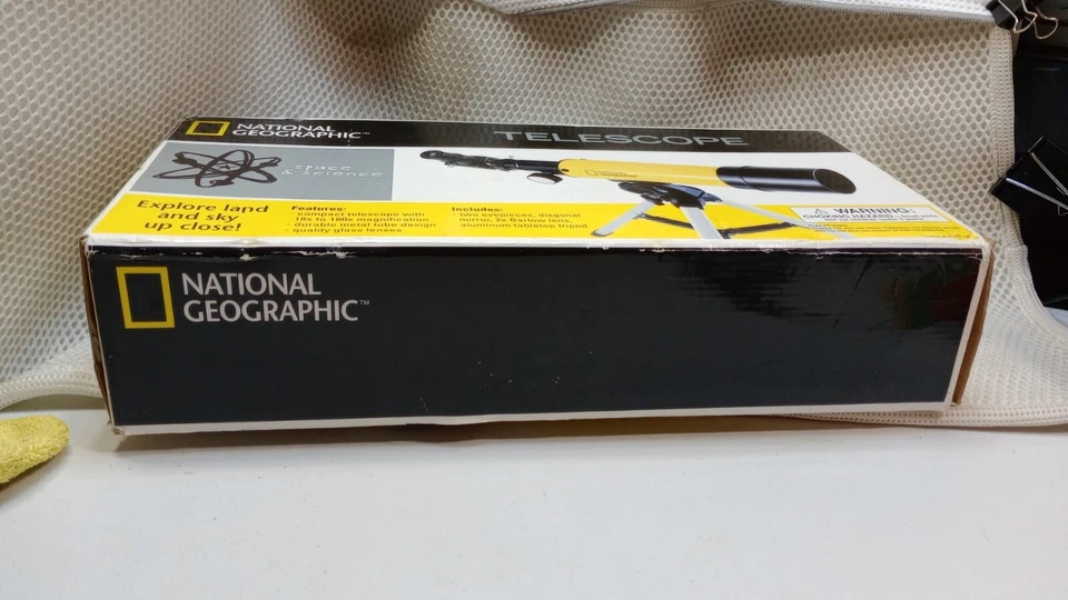 Telescope National Geographic Explorer 20mm Provides 18x To 180x Magnification - Image 2 of 3