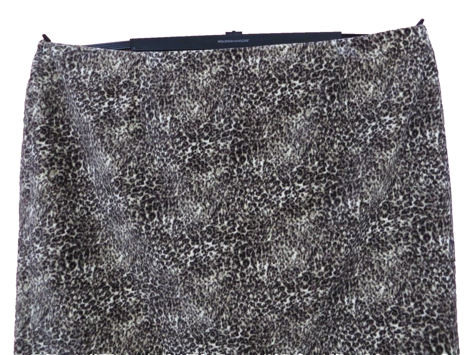 SK13349-NUEVO TALBOTS Mujer Poliéster Falda Lápiz Animal Multicolor Talla 24W Foto 3 de 4