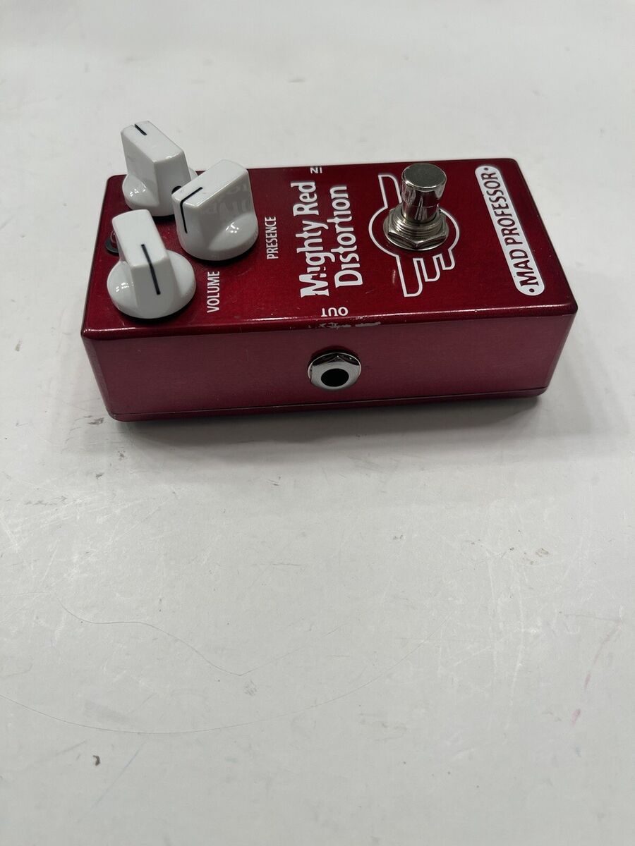 Mad Professor Mighty Red Distortion Overdrive Guitar Effect