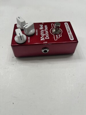 Mad Professor Mighty Red Distortion Overdrive Guitar Effect Pedal
